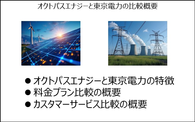 オクトパスエナジーと東京電力の比較概要